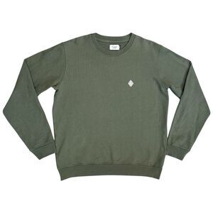 Pas Normal Studios Off Race Patch PNS Crewneck Sweatshirt Organic Cotton Large